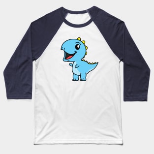 Cute Dino Design Baseball T-Shirt